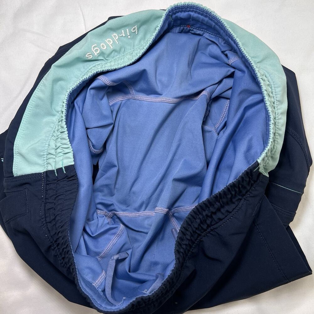 Birdogs The Kerfuffles Shorts Mens Size S Navy Blue Drawstring Lined Casual READ - Picture 8 of 8